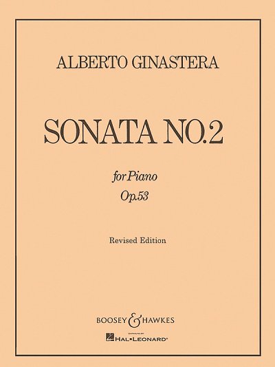 A. Ginastera: Sonate 2 Op.53, Klav