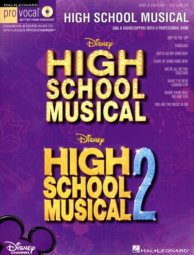 High School Musical 1 & 2, GesHKlav/Git (SB+CD)