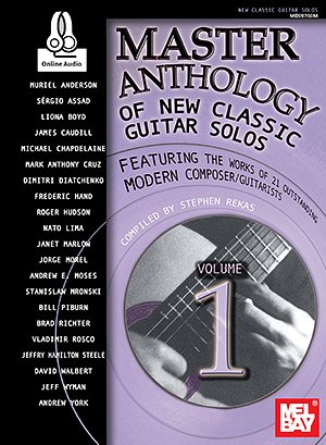 Master Anthology Of New Classic Guitar Solos (+OnlAudio)