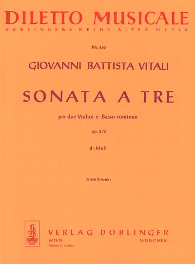 G.B. Vitali et al.: Sonata a tre d-Moll op. 2/6