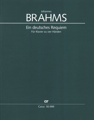 J. Brahms: Ein Deutsches Requiem op. 45 / Klavierauszug