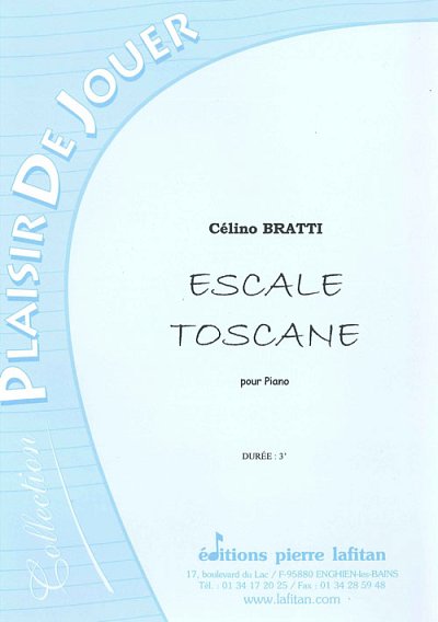 Escale Toscane, Klav
