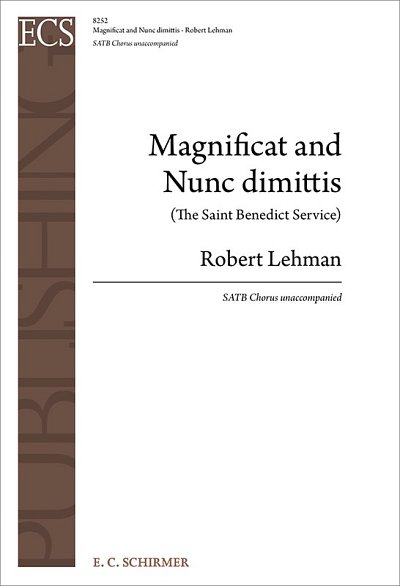 R. Lehman: Magnificat and Nunc dimittis (Chpa)