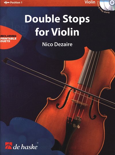 N. Dezaire: Double Stops for Violin, Viol (+2CDs)