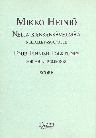 M. Heiniö: Neljä Kansansävelmää, 4Pos