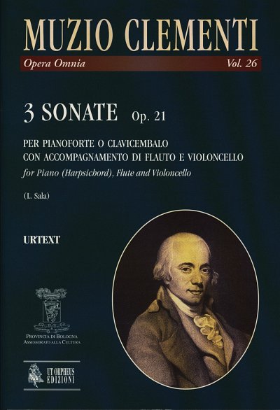 AQ: M. Clementi: 3 Sonatas op. 21 (Pa+St) (B-Ware)