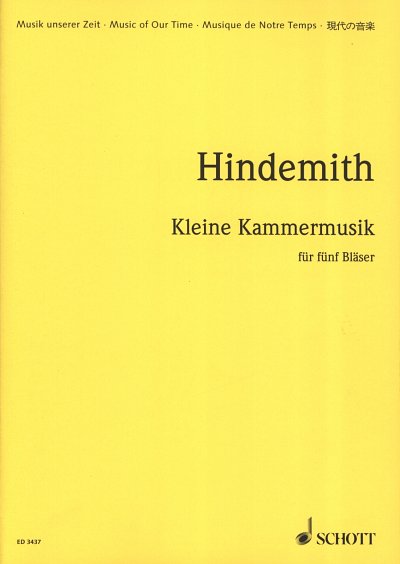 P. Hindemith: Kleine Kammermusik op. 24/2, FlObKlHrFg (Stp)