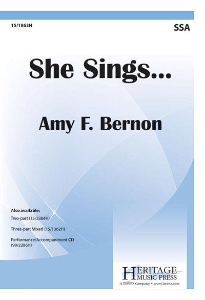She Sings (SSA and piano), FchKlav (Chpa)