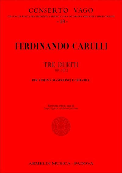 F. Carulli: 3 Duetti, Op 5[C] (Bu)