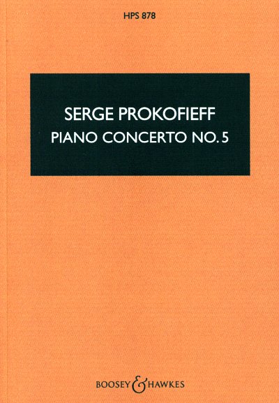 S. Prokofjew: Piano Concerto No. 5 in G majo, KlavOrch (Stp)