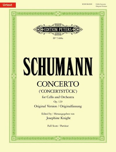 R. Schumann: Concerto ('Concertstück') for Ce, VcOrch (Part)