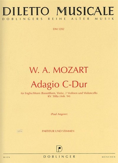 W.A. Mozart: Adagio C-Dur Kv 580a / Anh 94