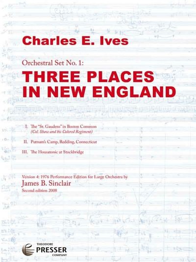 I.C. E.: Orchestral Set No. 1: Three Places In , Sinfo (Stp)