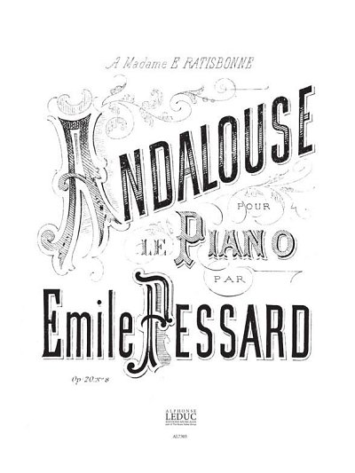 Emile Pessard: Andalouse, Klav