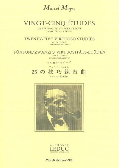 M. Moyse: 25 Etudes de Virtuosite d'apres Czerny, Fl (Part.)