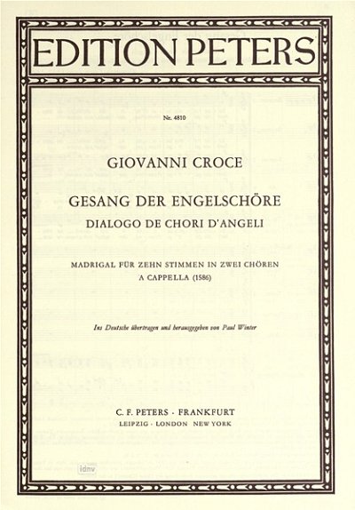 G. Croce: Dialogo de Chori d'Angeli [Gesang der Engelschöre] a-Moll