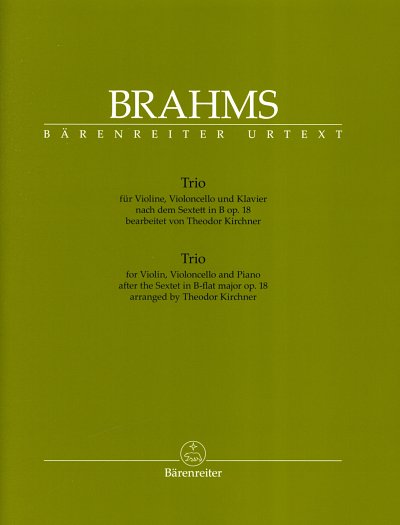 J. Brahms: Trio, VlVcKlv (KlavpaSt)