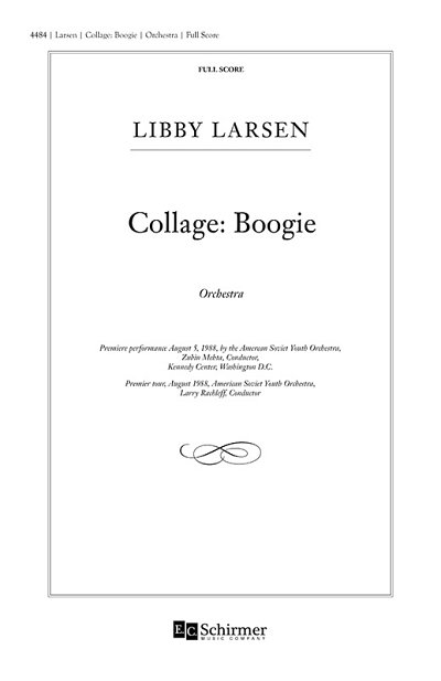 L. Larsen: Collage: Boogie