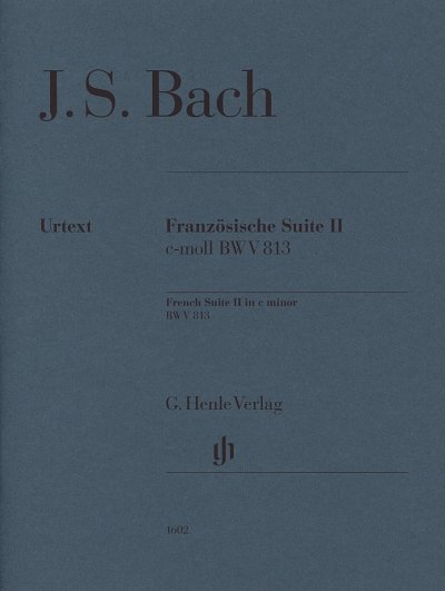 J.S. Bach: French Suite II c minor BWV 813