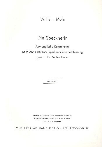W. Mohr: Die Specknerin, Zupforch (Mand1)