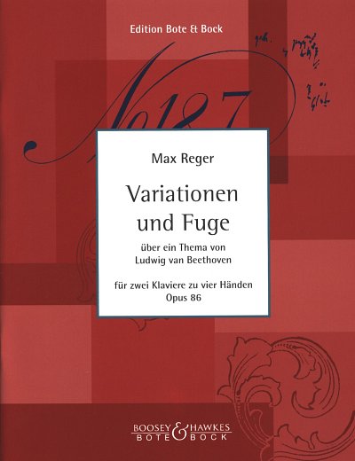M. Reger: Variationen und Fuge op. 86, 2Klav (Part.)