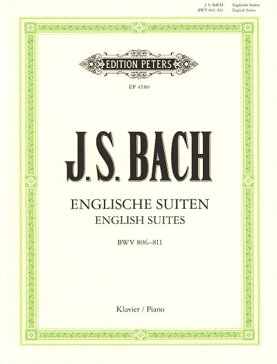 J.S. Bach: Englische Suiten BWV 806-811, Klav/Cemb