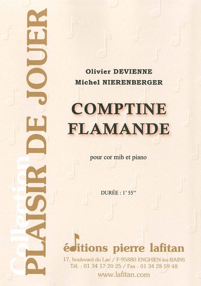 Comptine Flamande, HrnKlav (KlavpaSt)