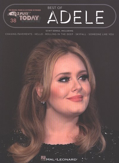 Adele: E-Z Play Today 38: Best Of Adele, Ky/Klv/Eo;Gs (SB)