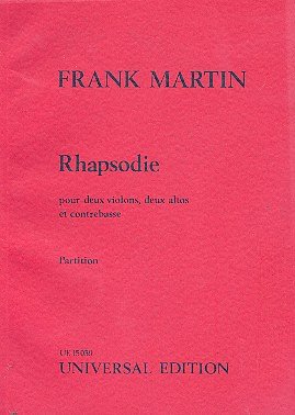 F. Martin: Rhapsodie