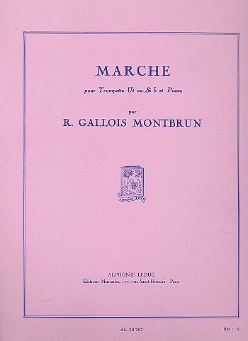 R. Gallois-Montbrun: Marche