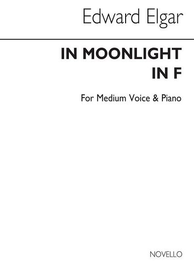 In Moonlight In F Medium Voice And Piano