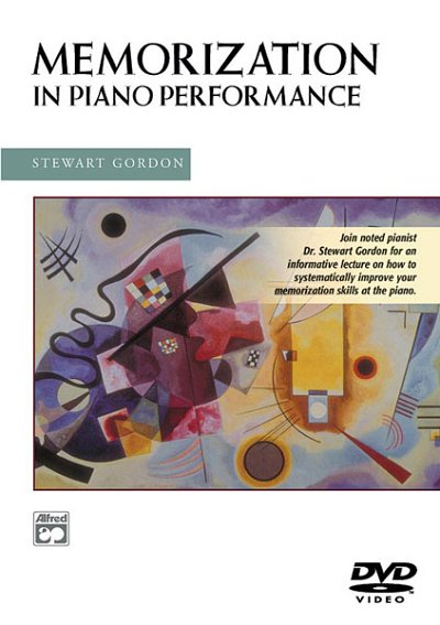 S. Gordon: Memorization in Piano Performance, Klav (DVD)