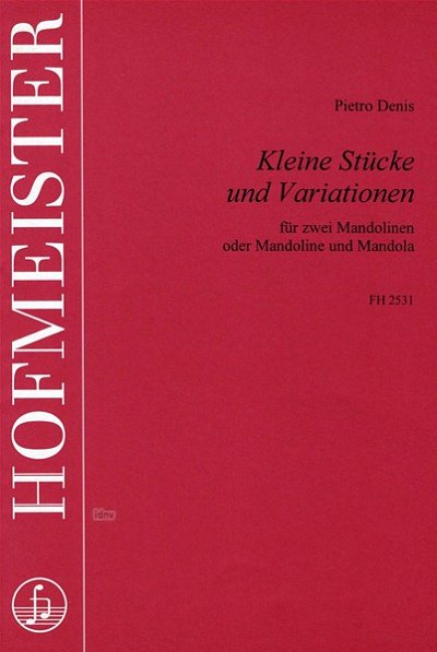 H. Kümmerling: Kleine Stücke und Variationen, 2Mand (Sppa)