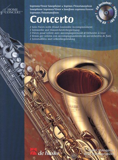 A. Waignein: Concerto - Two Solo Pieces, TSax (+CD)
