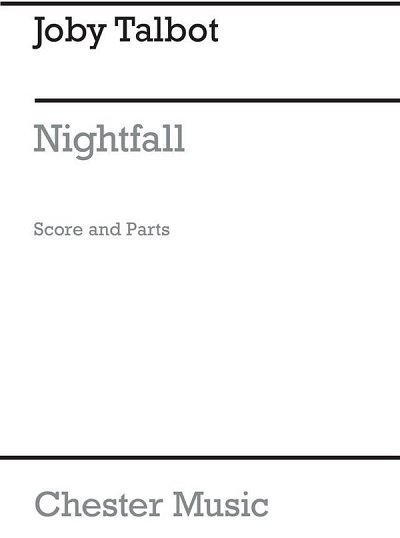 J. Talbot: Nightfall, 2VlVaVc (Pa+St)