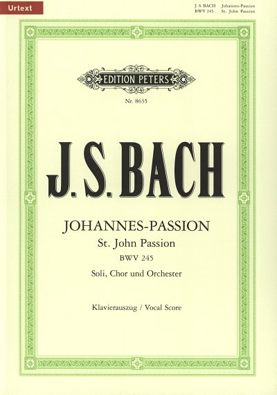 AQ: J.S. Bach: Johannes-Passion BWV 245, 4GesGchOrc (B-Ware)