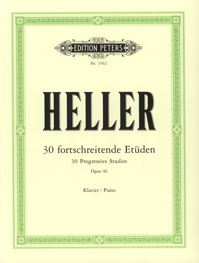 S. Heller: 30 fortschreitende Etüden op. 46, Klav