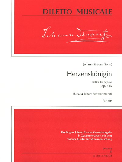 J. Strauss (Sohn): Herzenskönigin op. 445, Sinfo (Part.)