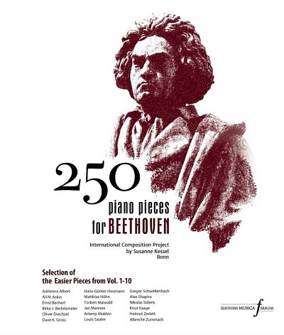 250 piano pieces for Beethoven, Klav