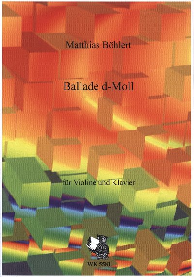 AQ: M. Böhlert: Ballade d-Moll, VlKlav (KlavpaSt) (B-Ware)