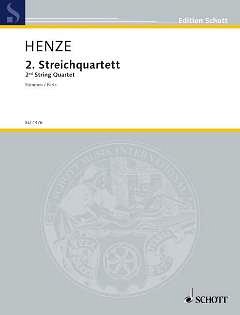H.W. Henze: 2. Streichquartett , 2VlVaVc (Stsatz)