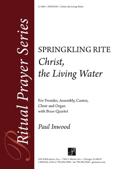 Christ the Living Water, Ch (Stsatz)