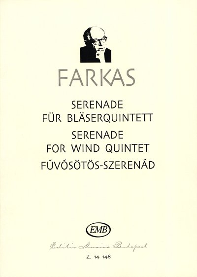 F. Farkas: Serenade für Bläserquintett, FlObKlHrFg (Pa+St)