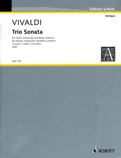 A. Vivaldi y otros.: Trio Sonata c-Moll RV 83
