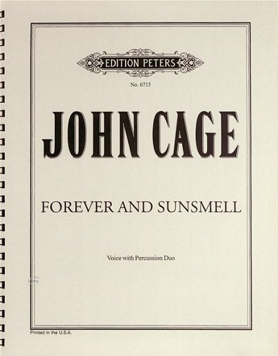 J. Cage: Forever And Sunsmell