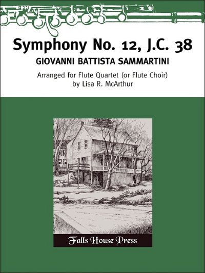 G.B. Sammartini: Symphony No. 12 J.C. 38, 4Fl (Pa+St)
