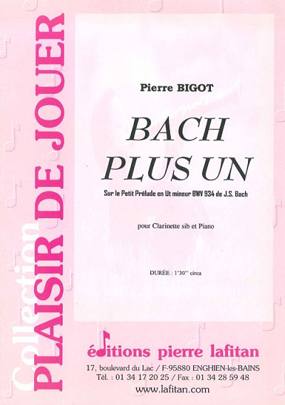 Bach Plus Un, KlarKlv (KlavpaSt)