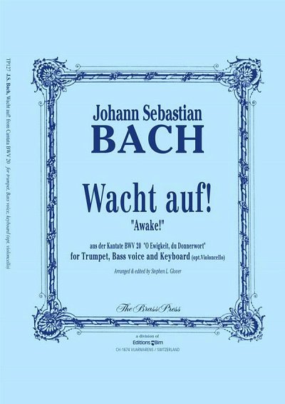 J.S. Bach: Wacht auf!, GesBTrBc (Pa+St)