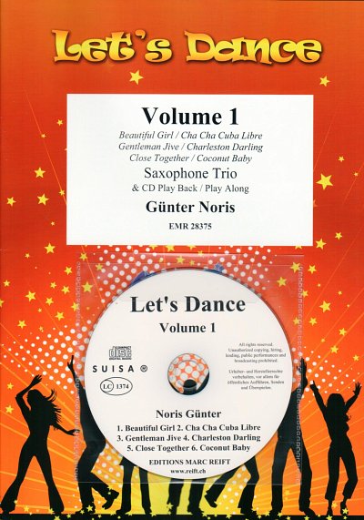 G.M. Noris: Let's Dance Volume 1, 3Sax (+CD)