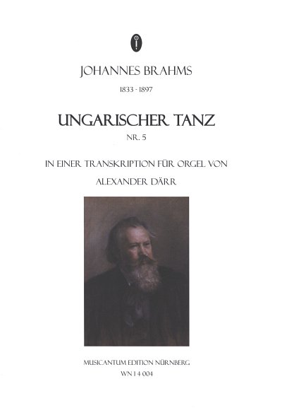 J. Brahms: Ungarischer Tanz Nr. 5, Org